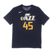 Nike Donovan Mitchell NBA Tee Blue, Herr