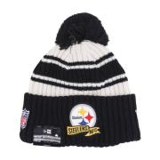 New Era NFL Pom Pom Beanie Hat Steelers Multicolor, Herr