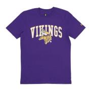 New Era Minnesota Vikings Draft T-shirt Purple, Herr