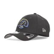 New Era Böjd Visor Hat NFL Draft Los Angeles Rams Gray, Herr