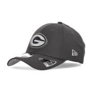 New Era NFL Draft Curvy Visor Hat Snapback Gray, Herr