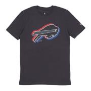 New Era Buffalo Bills Utkast Tee Grafit Gray, Herr