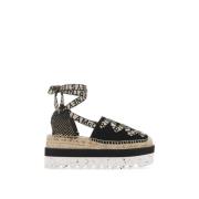 Stella McCartney Multifärgad Gaia Espadriller Plattform Skor Multicolo...