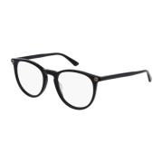 Gucci Svarta Optiska Bågar Elegant Stil Black, Dam