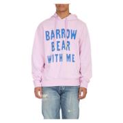 Barrow Mysig Teddy Hoodie i Bw014 Pink, Herr