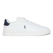 Polo Ralph Lauren Vita lädersneakers GRT CT II White, Herr