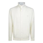 Sun68 Solid Varm Kofta med Knappar White, Herr