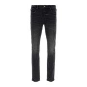 Purple Brand Stretch Svarta Denim Jeans Black, Herr