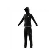 Adidas Svart Hoodie Sweatpants Set Black, Dam