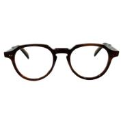 Cutler And Gross Retro Runda Solglasögon Brun Carey Brown, Unisex