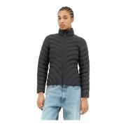 Moncler Matt Finish Kort Dunjacka Black, Dam