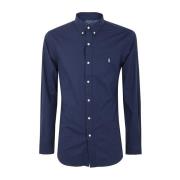 Polo Ralph Lauren Marinrandig Slim Fit Skjorta Blue, Herr