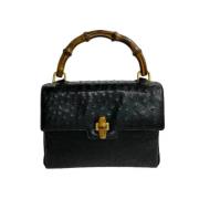 Gucci Vintage Pre-owned Laeder handvskor Black, Dam