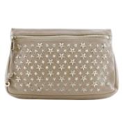 Jimmy Choo Pre-owned Pre-owned Laeder handvskor Beige, Dam