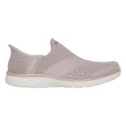 Skechers Virtue - Sleek Sneakers Beige, Dam