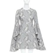 Giambattista Valli Pre-owned Pre-owned Silke klnningar Gray, Dam