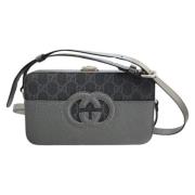 Gucci Vintage Pre-owned Canvas gucci-vskor Gray, Dam