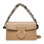 Love Moschino Axelväska Beige, Dam