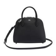 Lacoste Daily City Handväska Svart PVC Black, Dam