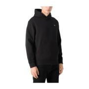 Calvin Klein Modern Grafisk Hoodie Stamp Black, Herr