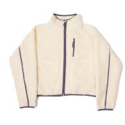 Converse Sherpa Full-Zip Jacket White, Dam