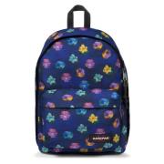 Eastpak Blomma Blur Navy Ryggsäck Blue, Dam