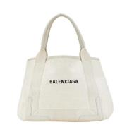 Balenciaga Vintage Pre-owned Canvas balenciaga-vskor White, Dam