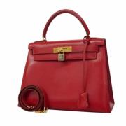 Hermès Vintage Pre-owned Laeder handvskor Red, Dam