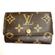 Louis Vuitton Vintage Pre-owned Canvas nyckelhllare Brown, Dam