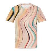 PS By Paul Smith Bomull T-shirt Multicolor, Dam