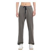 James Perse Lättvikts Terry Sweatpants med Elastisk Midja Gray, Herr