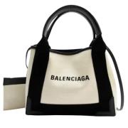 Balenciaga Vintage Pre-owned Canvas balenciaga-vskor White, Dam