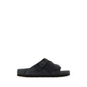 Birkenstock Kol Mocka Tofflor Gray, Dam