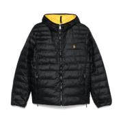 Polo Ralph Lauren Svart dunjacka med ponnybroderi Black, Herr