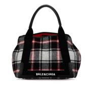 Balenciaga Vintage Pre-owned Ylle handvskor Blue, Dam