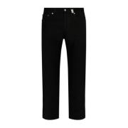 Alexander McQueen Jeans med logotyp Black, Herr