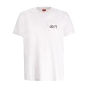 Kenzo Bomull Rund Hals Kortärmad T-Shirts White, Herr