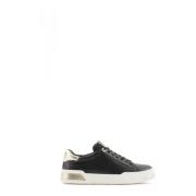 Emporio Armani EA7 Svarta Sportiga Damsneakers Black, Dam