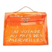 Hermès Vintage Pre-owned Plast handvskor Orange, Dam