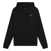 Lyle & Scott Mysig Oversized Hoodie för Ultimat Komfort Black, Dam