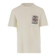 Helmut Lang Stiliga T-shirts och Polos Beige, Herr