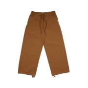 Mihara Yasuhiro Avslappnad passform Brun Wide Leg Byxor Brown, Herr