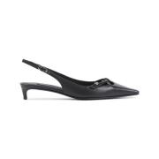 Dolce & Gabbana Elegant Slingback Pumps Black, Dam