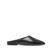 Alaïa Stiliga platta mules Black, Dam