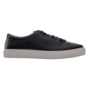 Ambitious Minimalistisk Läder Sneaker Black, Herr