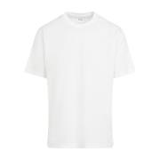 Y-3 Vit kortärmad T-shirt White, Herr