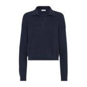 Brunello Cucinelli Lyxiga Tröjor Kollektion Blue, Dam