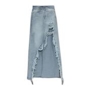 Vetements Jeanskjol Blue, Dam