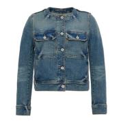 Kenzo Jeansjacka Blue, Dam