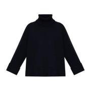 Samsøe Samsøe Turtleneck Sweater Sakeiku Blue, Dam